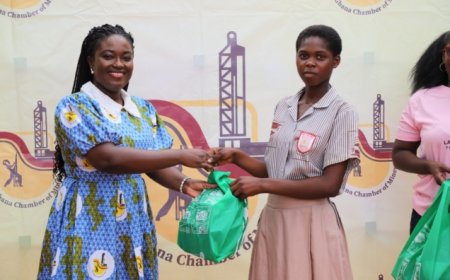 Chamber of Mines, Ladies Lead Foundation donate 5 months’ worth of sanitary pads to school girls