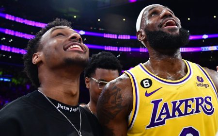 Lakers draft Bronny James.