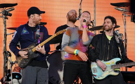 Coldplay set to headline Glastonbury 2024.