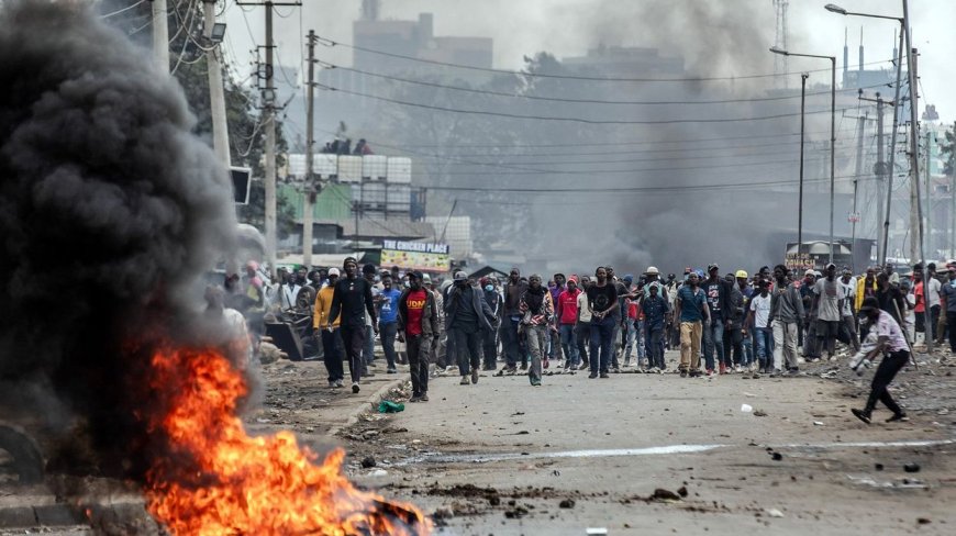 Thousands of protesters storm Kenya's Parliament in opposition to tax hikes.