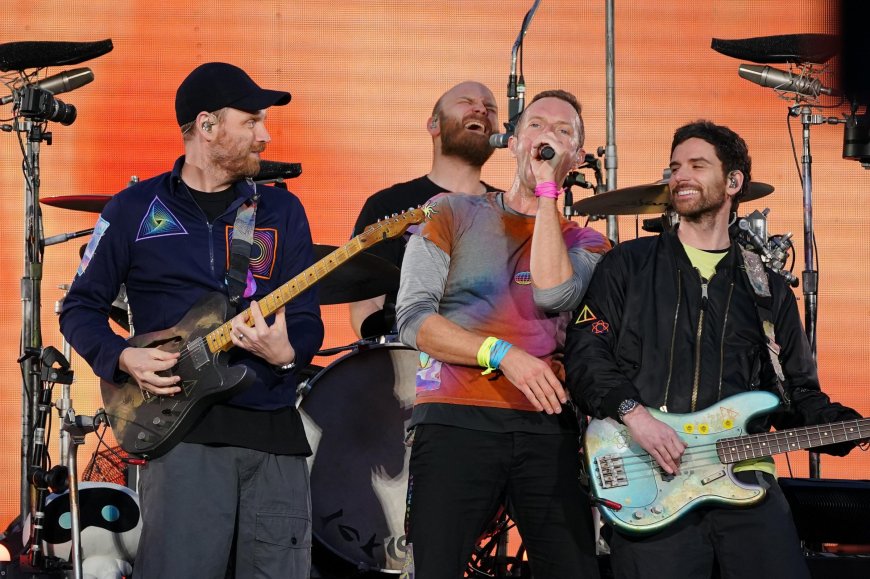 Coldplay set to headline Glastonbury 2024.