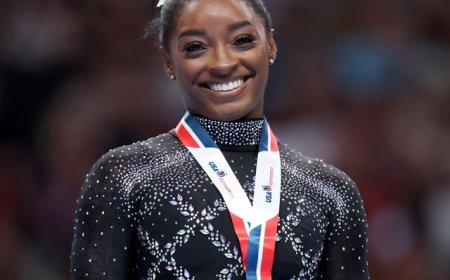 Simone Biles qualifies for Paris 2024.