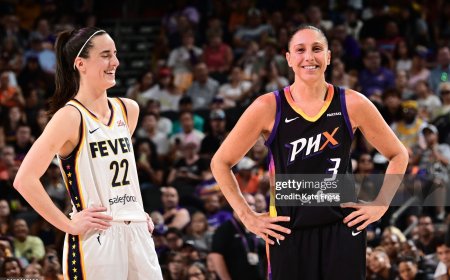 Caitlin Clark and Indiana Fever upsets Taurasi's  Mercury.