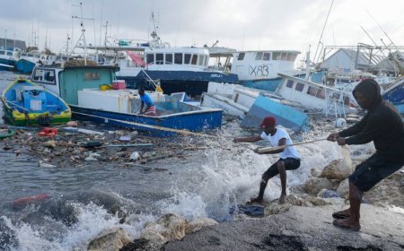 Hurrican Beryl kills 6 people in the Caribbean.