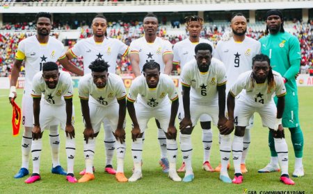Ghana to face Sudan, Angola and Niger in 2025 AFCON Qualifiers