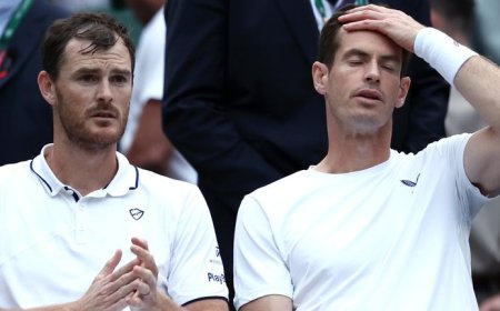 Andy Murray beaten in Wimbledon men's doubles