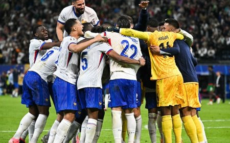 Euro 2024 : France edged past Portugal into semi finals