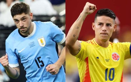 Copa America: Uruguay face Colombia for a spot in finals