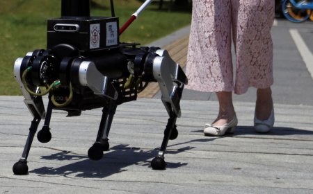 Chinese researchers test robot ‘guide dogs’ to help the visually impaired