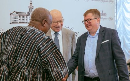 Mahama launches Russian language translation of his book in Moscow