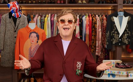 Elton John is selling his clothes on eBay