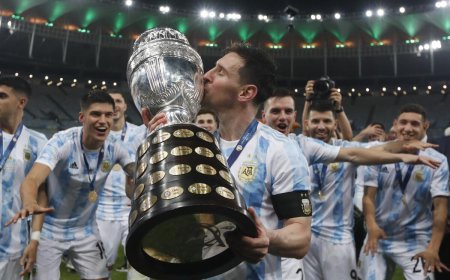 Argentina wins the 2024 Copa América title over Colombia with a late goal