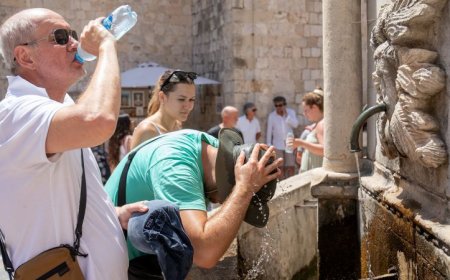 Greece shuts Acropolis and Adriatic Sea hits record-high temperature as extreme heat bakes Europe