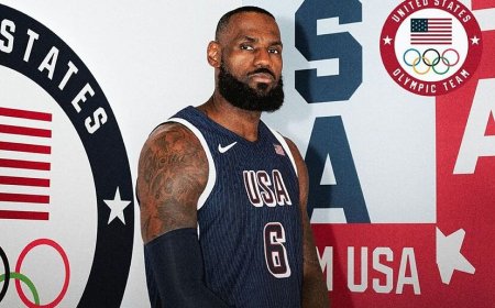 Paris Olympics: LeBron James to Serve as Flagbearer for Team USA at Opening Ceremony