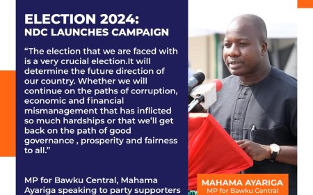 Election 2024 : NDC Campaign launch
