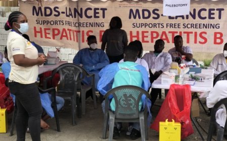 Okyeame Kwame holds 14th free Hepatitis B screening at Dome Market