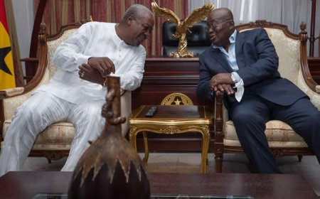 "Tell Akufo-Addo, it is not in his mouth to determine who he will hand over to" - Mahama