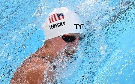 Katie Ledecky Wins Gold Medal in Women's 1,500M Freestyle at 2024 Olympics