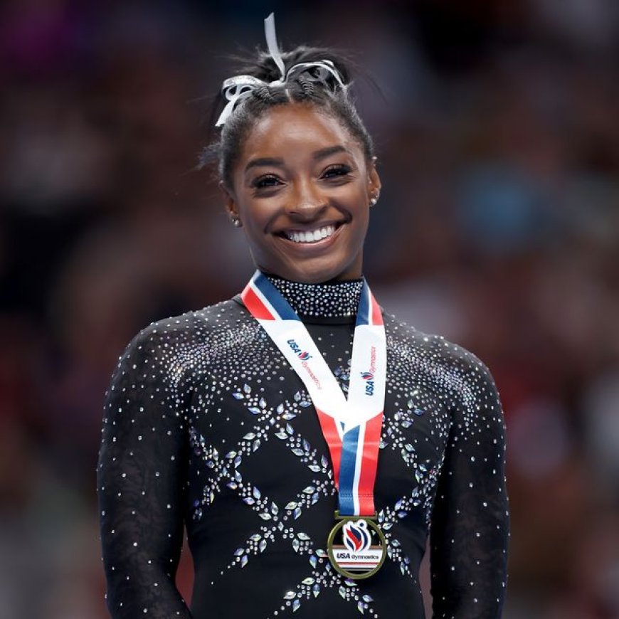 Simone Biles qualifies for Paris 2024.