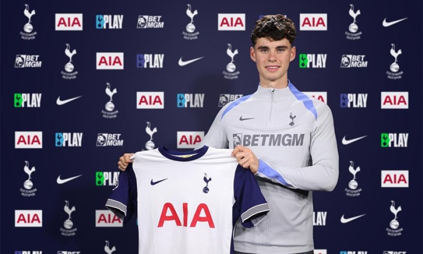 Tottenham signs Archie Gray from Leeds United.