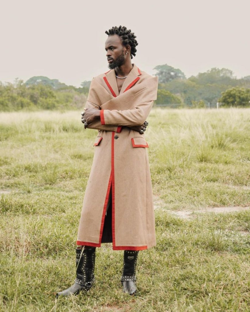 Black Sherif and his bold fashion choices.