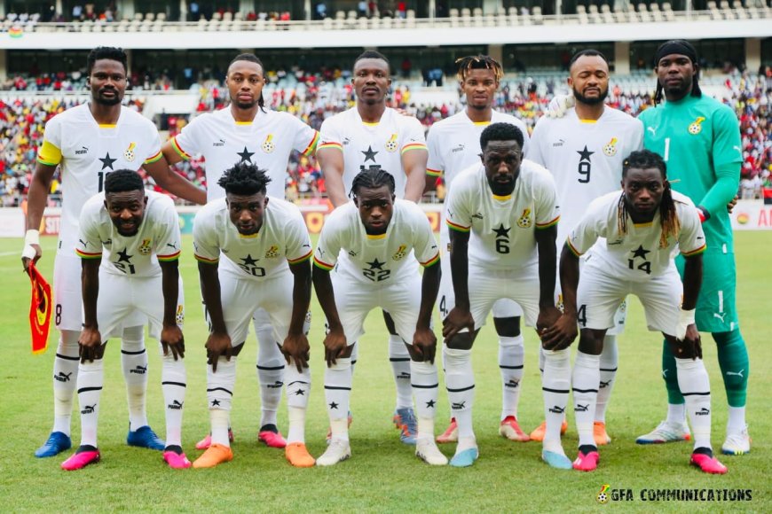 Ghana to face Sudan, Angola and Niger in 2025 AFCON Qualifiers