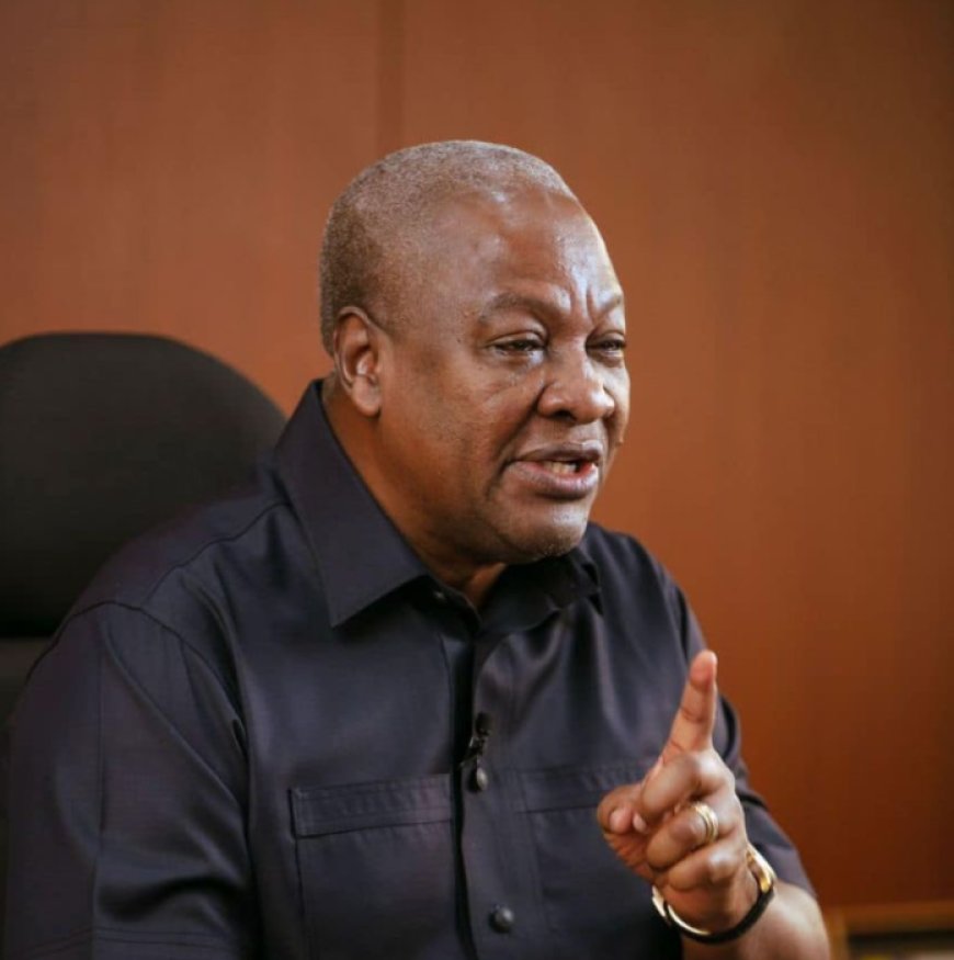 No one in my government will be allowed to buy state assets, says Mahama