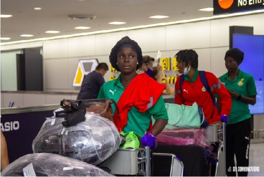 Black Queens land in Narita-Tokyo for international friendly