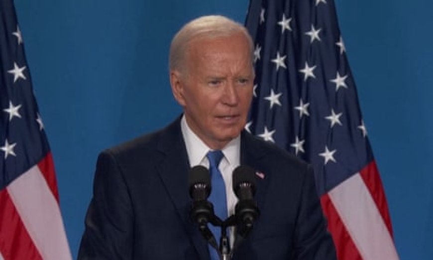 Biden calls Kamala Harris 'vice president Trump' at NATO press conference