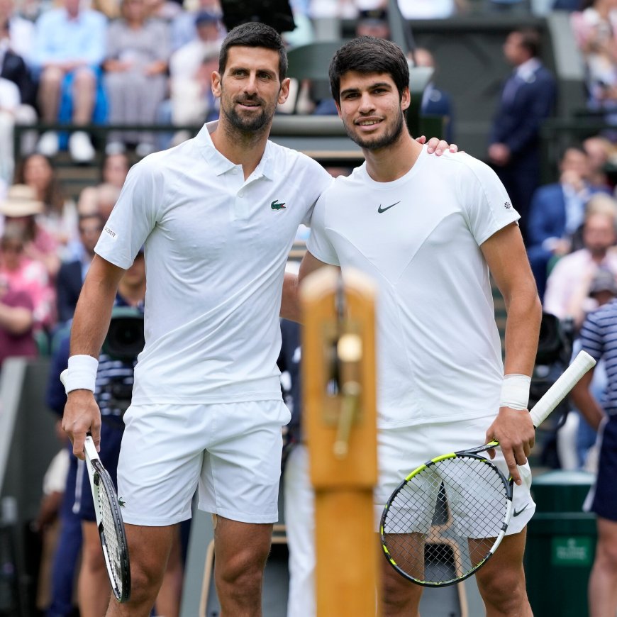 Carlos Alcaraz and Novak Djokovic will meet in the Wimbledon men’s final again