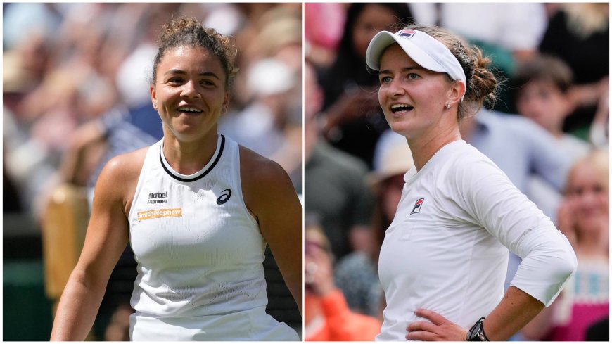 Surprise, surprise! Unlikely Wimbledon contenders Krejcikova and Paolini meet in the women’s final