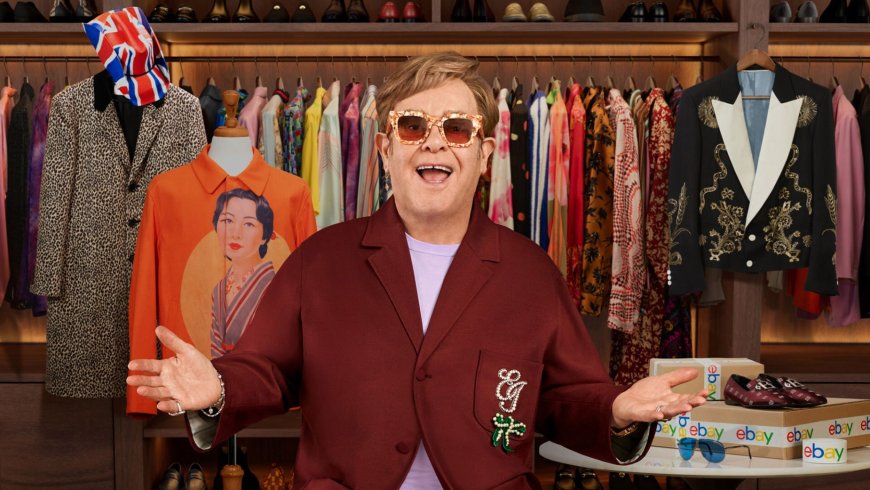 Elton John is selling his clothes on eBay