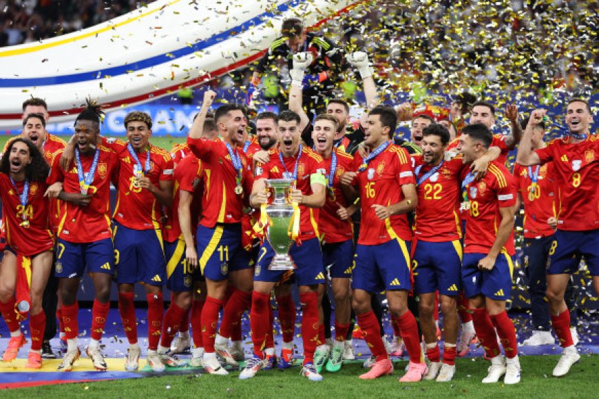 Spain beats England 2-1 to lift Euro 2024 trophy