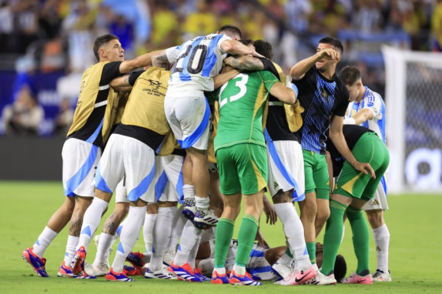 Argentina wins the 2024 Copa América title over Colombia with a late goal