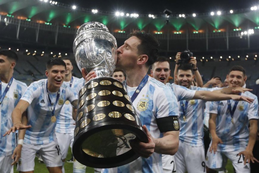 Argentina wins the 2024 Copa América title over Colombia with a late goal