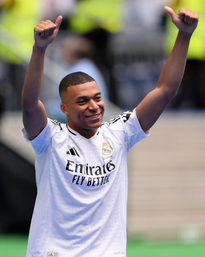 Kylian Mbappé savors ‘incredible day’ as he is unveiled as a Real Madrid player