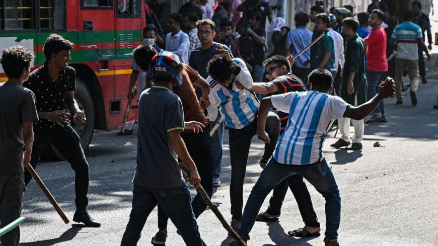 Five killed in violent protests over public sector jobs quota in Bangladesh