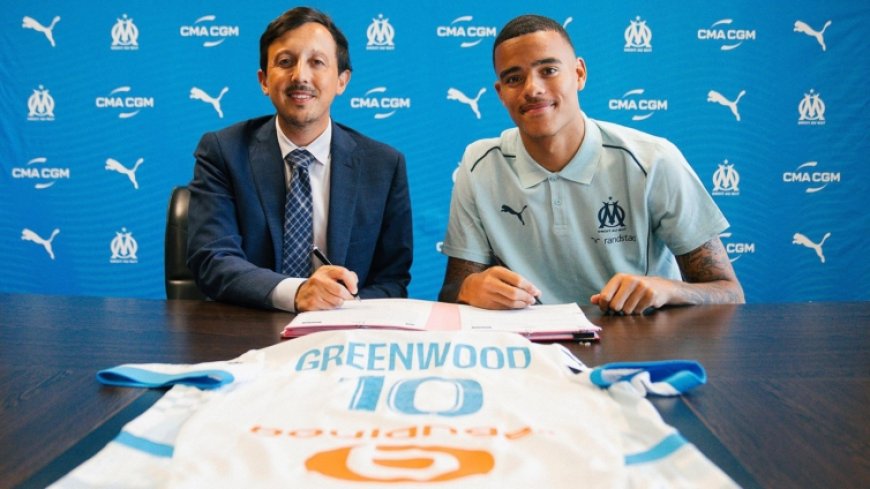 Marseille sign Mason Greenwood from Man United