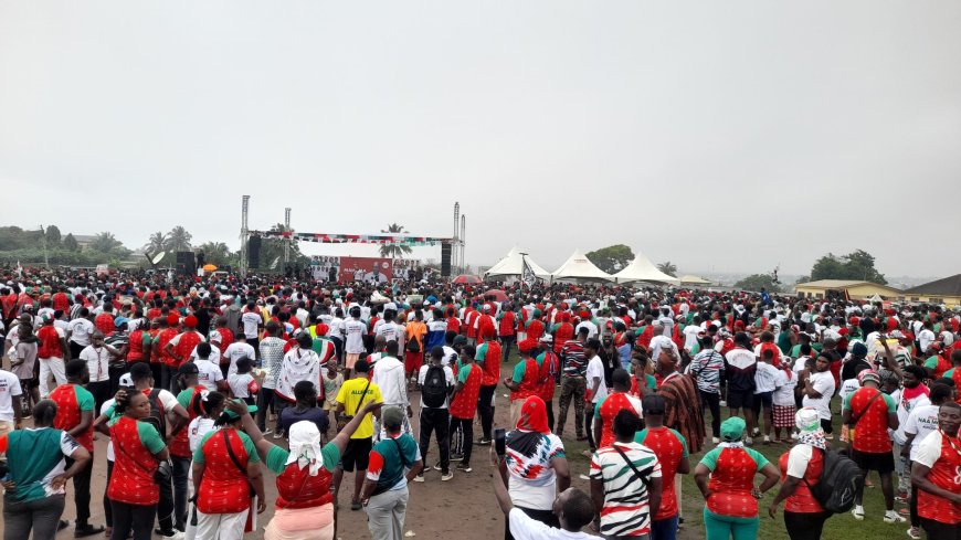 Election 2024: “We’ll ensure every single vote is counted” — Mahama declares at fitness walk