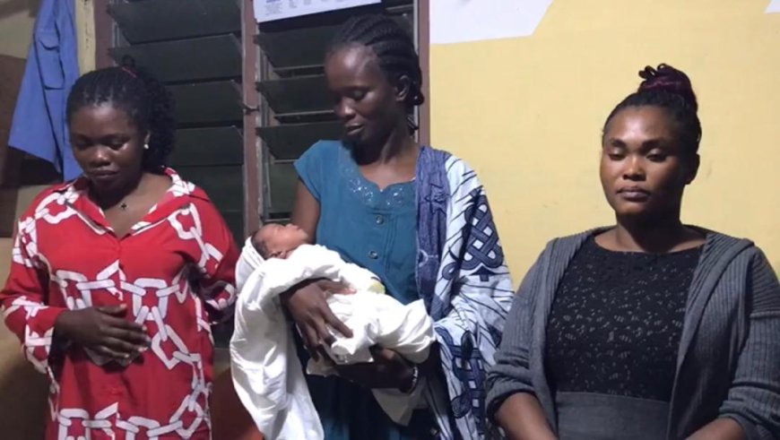 Three persons arrested for allegedly stealing week-old baby