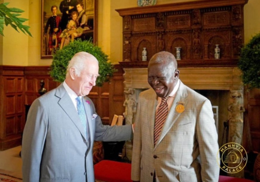 Asantehene’s first visit to King Charles III after his coronation