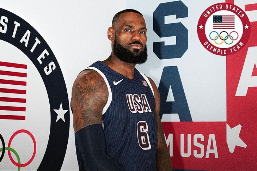 Paris Olympics: LeBron James to Serve as Flagbearer for Team USA at Opening Ceremony