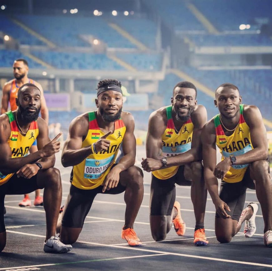 Paris Olympics: Ghana’s 4×100 relay to start competing in semis