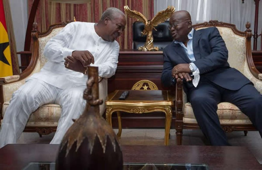 "Tell Akufo-Addo, it is not in his mouth to determine who he will hand over to" - Mahama