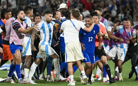 Paris Olympics: Ugly scenes as France edge out Argentina in quarter-final