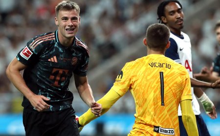 Bayern beat Tottenham 2-1 in pre-season friendly