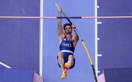 French pole vaulter becomes instant star after his own penis denies him an Olympic medal