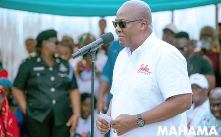 Help NDC to win 90% of votes in the region - Mahama to Volta voters