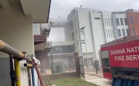 Fire in parliament: No casualties but damage reported