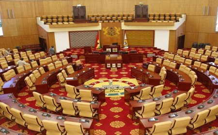 Ghana's Parliament gets temporary home